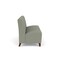 Lesro Siena Armless 3 Seat Tandem Seating No Center Arms, Walnut, RS NightSky Back, MD Farro Seat SN3102 - alternate 2
